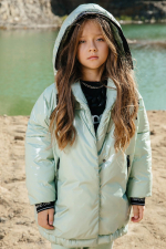 Куртка для девочки GnK С-710 превью фото